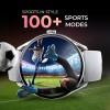 beatXP Vega with 1.43Round AMOLED & 1000 Nits BrightDisplay, BT Calling, IP68 Smartwatch (Electric Black Strap, 1.43) BXIO2004