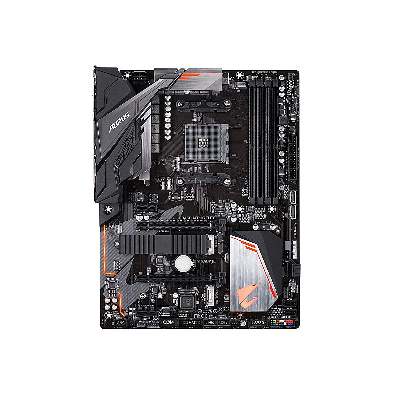 Gigabyte B450 AORUS ELITE AMD Ryzen AM4 M.2 Thermal Guard Hmdi DVI USB 3.1 DDR4 ATX Motherboard