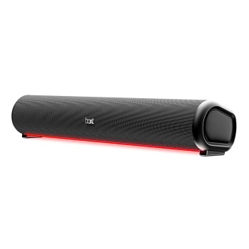 boAt Aavante Bar 950,Stream Free Music on JioSaavn, Dual Passive Radiators,7H Battery 40 W Bluetooth Soundbar (Premium Black, 2.0 Channel)
