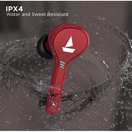boAt Airdopes 431 Twin Wireless Ear-Buds with Mic (Red) boAt Airdopes 431 Twin Wireless Ear-Buds with Mic (Red)