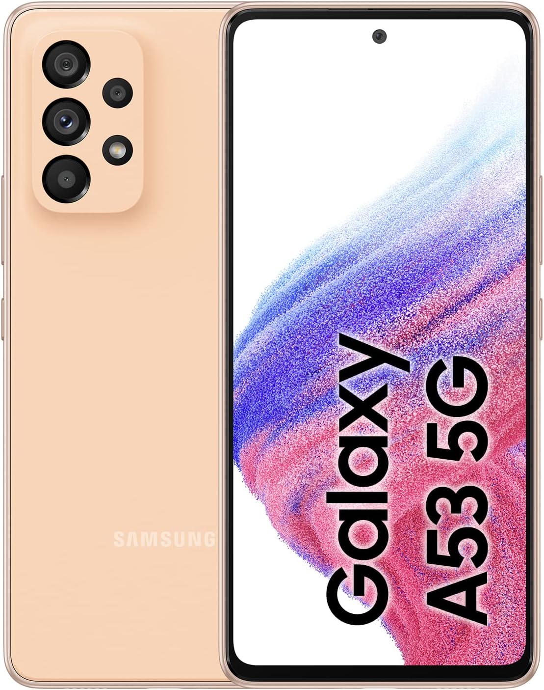 Galaxy A53 5G SC-53C 128GBAndroidバージョン15 Samsung Galaxy A53 5G Peach, 8GB RAM, 256GB Storage Refurbished