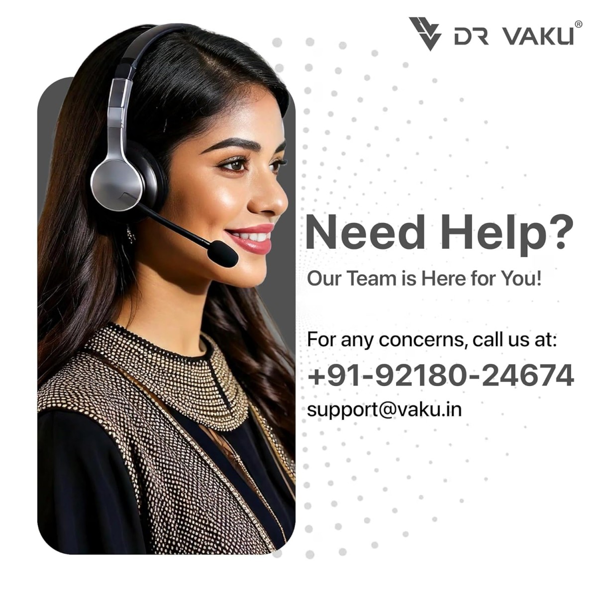 DR VAKU Pulse Oximeter Fingertips Pulse Oximeter Blue