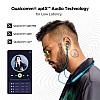 boAt Rockerz 335 Wireless Neckband  Up to 30H Playback, Qualcomm aptX & CVC, Enhanced Bass, Metal BLUE