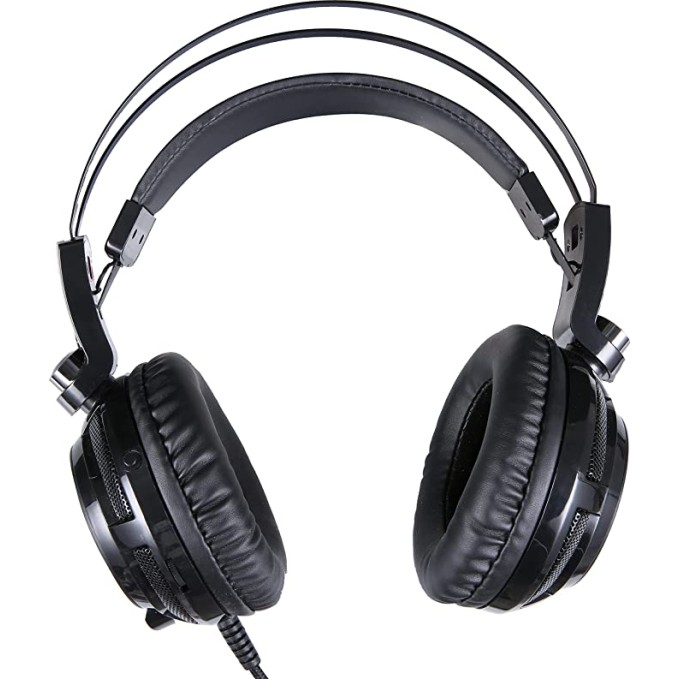 HP H200 Wired Over-Ear Ergonomic Design Gaming Headset with Rotatable Mic, LED Lighting for PC (Black, 8AA04AA) HP H200 Wired Over-Ear Ergonomic Design Gaming Headset with Rotatable Mic, LED Lighting for PC (Black, 8AA04AA)