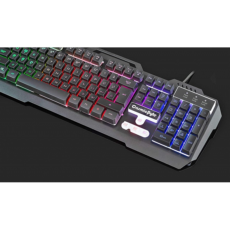 Cosmic Byte CB-GK-05 Titan Wired Gaming Keyboard with Aluminum Body-