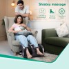AGARO 33270 Grand Foot Massager for Pain Relief with Kneading, Rolling & Heating Functions Massager Black
