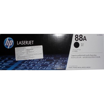 HP 88A Black Laserjet Toner Cartridge CC388A