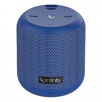 Infinity (JBL) Fuze 100 Wireless Portable Bluetooth Speaker with Mic Deep Bass (Blue)