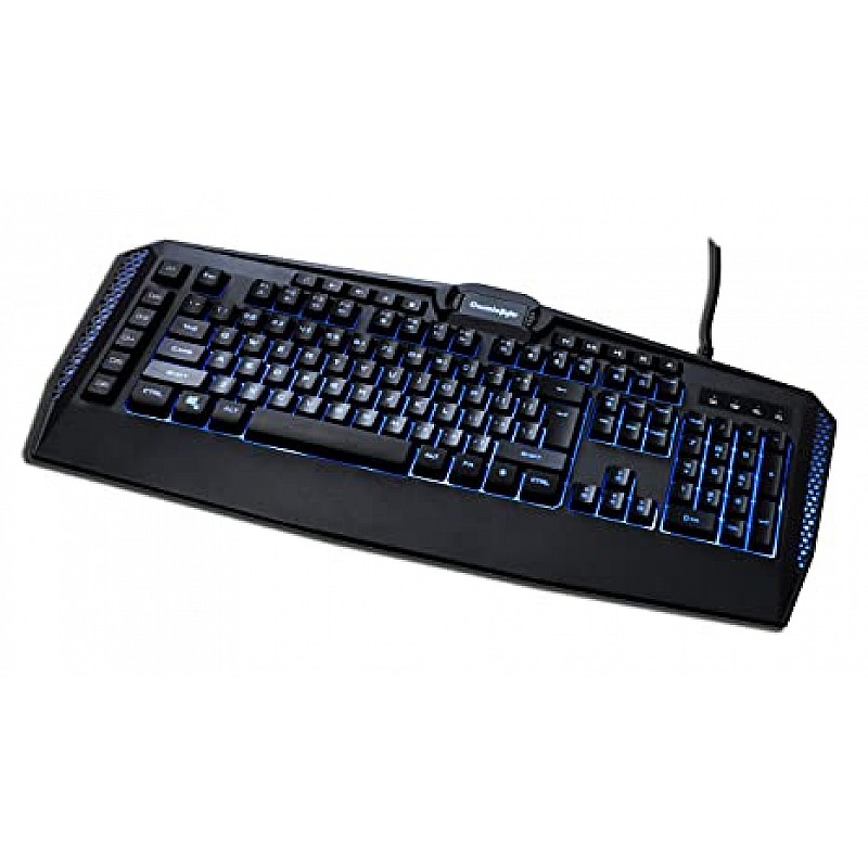 Cosmic Byte CB-Gk-15 Triton Gaming Keyboard, Per Key RGB, 6 Macro Keys, Software (Black)