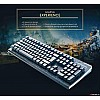 Live Tech KB03 Gaming Premium Membrane Gold Plated USB Rugged Body High Keyboard