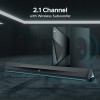 boAt Aavante Bar Chord with Wireless Subwoofer and Dynamic LEDs 160 W Bluetooth Soundbar BLACK
