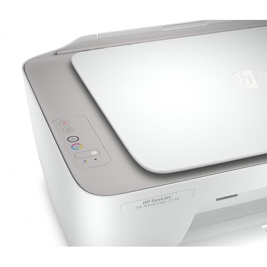 HP Deskjet Ink Advantage 2338 Colour Printer Scanner and Copier for Home- Easy Set-up Printer without cartridge Refurbished