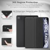Smart Folio Case Cover for Samsung Galaxy Tab A9 Plus 11 inch (2023) with Auto Sleep/Wake Magnetic Closure, Trifold Stand, Pencil Holder (Black)