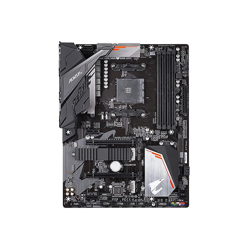 Gigabyte B450 AORUS ELITE AMD Ryzen AM4 M.2 Thermal Guard Hmdi DVI USB 3.1 DDR4 ATX Motherboard