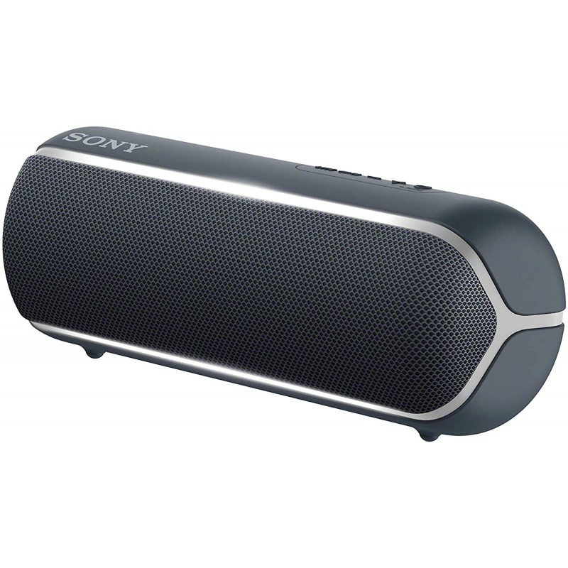 Sony SRS-XB22 Portable Bluetooth Speaker Compact Wireless Party Speaker with Flashing Line Light Black