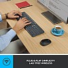 Logitech MK235 Wireless Keyboard and Mouse Combo for Windows, 2.4 GHz Wireless with Nano USB-Receiver