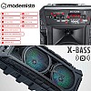 Modernista SoundBox 1100 Bass Boosted 40Watt PMPO Wireless Bluetooth Party Speaker with Wired