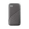 WD Western Digital 500GB My Passport Portable SSD, 1050MB/s R, 1000MB/s W, Upto 2 Meter Drop Protection, HW Encryption, Type-C Cable