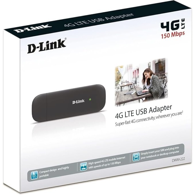 D-Link DWM-222 4G USB Adapter- 