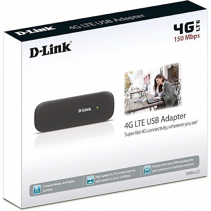 D-Link DWM-222 4G USB Adapter- 