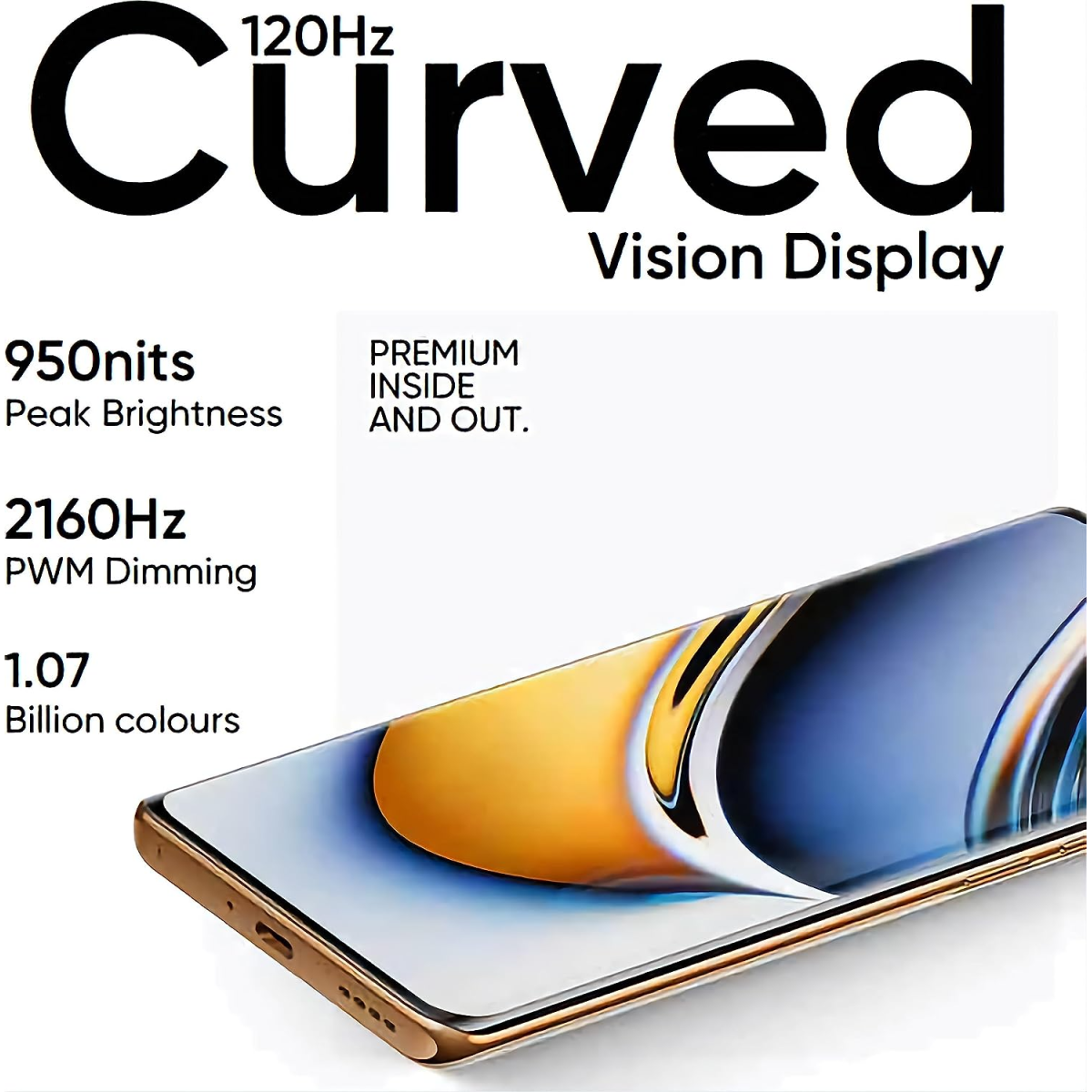 Realme 11 Pro 5G (Astral Black 12GB RAM, 256GB Storage) refurbished