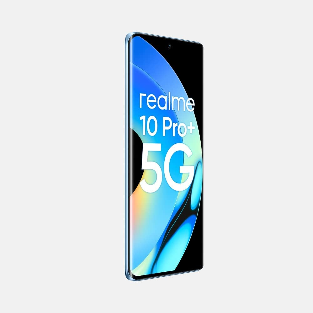 Realme 10 Pro Plus 5G Nebula Blue, 8GB RAM, 256GB Storage refurbished