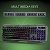 Zebronics Zeb-Transformer-k USB Gaming Keyboard with Multicolor LED Effect renewed