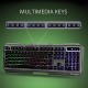 Zebronics Zeb-Transformer-k USB Gaming Keyboard with Multicolor LED Effect renewed