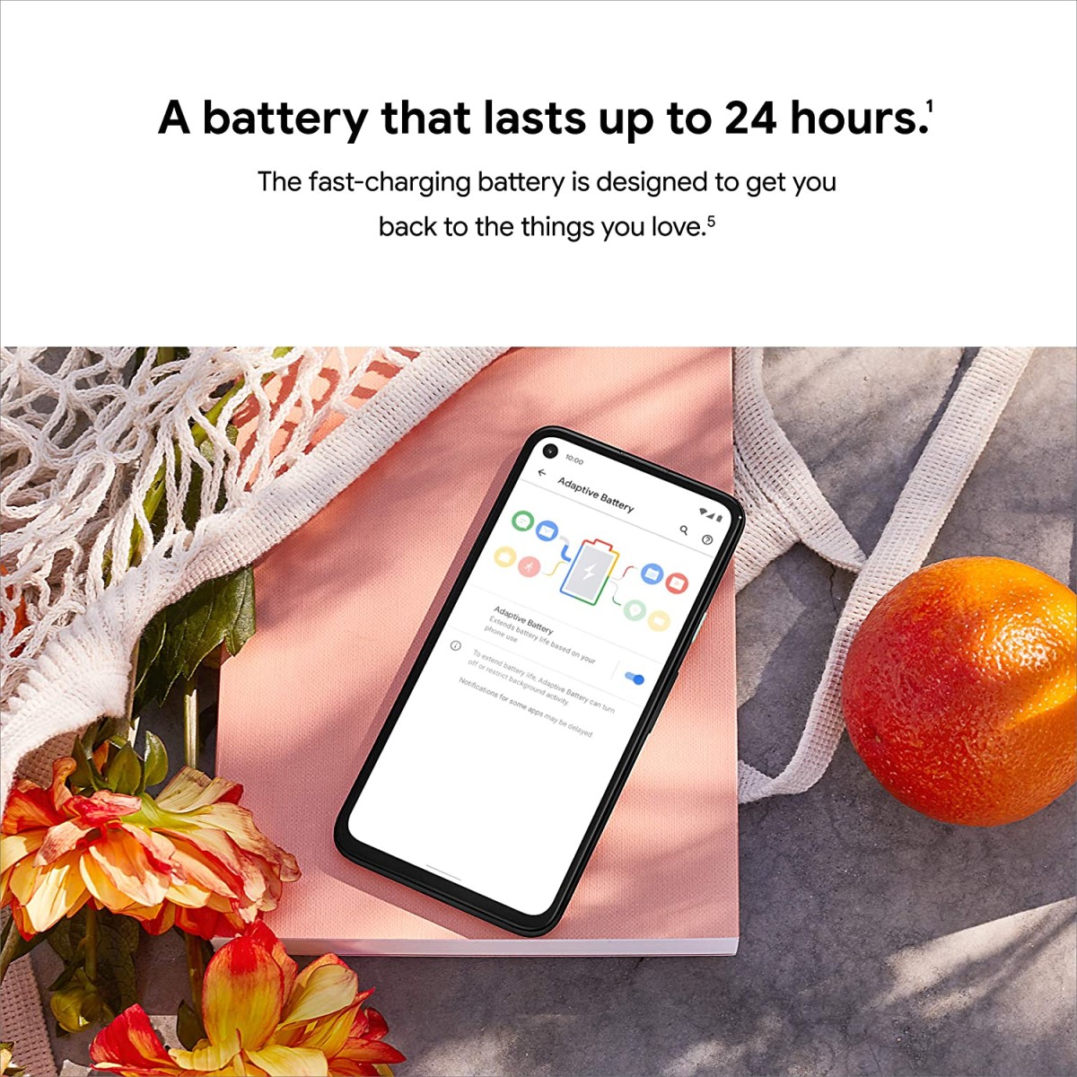 Google Pixel 4a Just Black 6GB RAM 128GB Storage refurbished