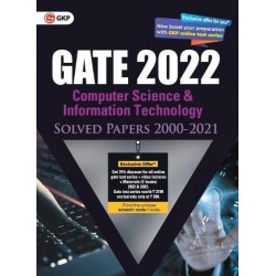 GATE 2022 Computer Science and Information Technology  Solved Papers (2000-2021)