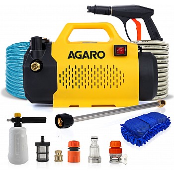 AGARO Elite High Pressure Washer, 240 Bars, 2400 Watts, 10 Meters Outlet Hose, Pressure Washer