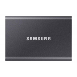 Samsung T7 500GB Up to 1,050MB/s USB 3.2 Gen 2 (10Gbps, Type-C) External Solid State Drive (Portable SSD) Grey MU-PC500T