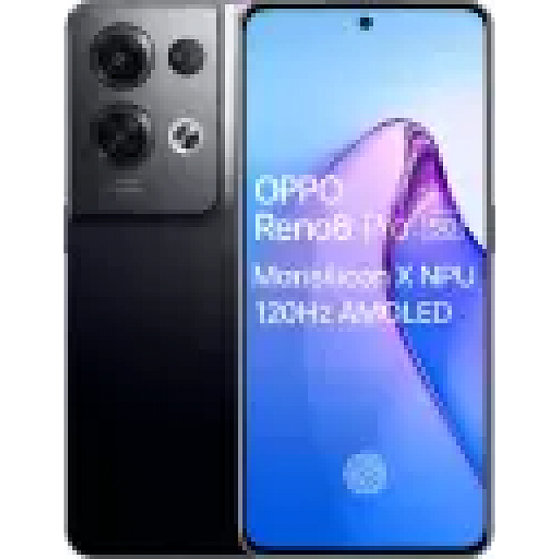 Oppo Reno8 Pro 5G (Glazed Black 12 GB RAM 256 GB Storage Refurbished