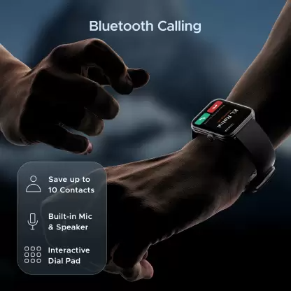 boAt Storm Plus with 1.78'' AMOLED Display, BT Calling, 100+ Sports Modes Smartwatch (Black Strap, Free Size) boAt Storm Plus with 1.78'' AMOLED Display, BT Calling, 100+ Sports Modes Smartwatch (Black Strap, Free Size)