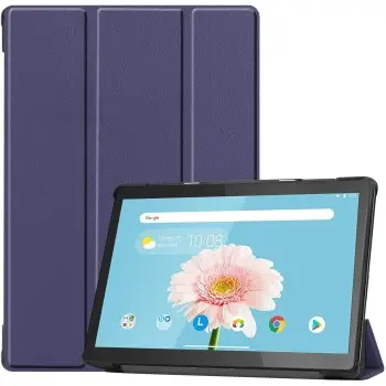ABOUTTHEFIT Leather, Synthetic Smart Tri Fold Stand Cover for Lenovo Tab M10 HD TB-X505F TB-X505 L,