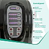 AGARO 33158 Electric Shiatsu Foot Massager with Kneading Function for Pain Relief & Improving Blood Circulation, Black