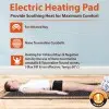 AGARO 683 Stone Hexa Diamond Tourmaline FAR Infrared Ray Therapy Heating Mat, Helps in Muscular and Circulatory Treatment Naturally, Size 60x180 cm, Temperature Controller Max 70C, Overheat Protection