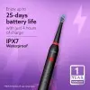 AGARO COSMIC Lite Sonic Electric Toothbrush for Adults with 6 Modes, 3 Brush Heads