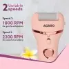 AGARO Callus Remover with 3-Interchangeable-Head-Rollers-Electronic-Foot-Scrubber