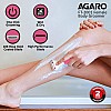 AGARO FT-2001 Female Electric Trimmer/Shaver for Arms, Legs, Body & Bikini Area, Hair Removal, Electric Trimmer for Women, Pink