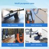 AGARO Grand High Pressure Washer, 1500 Watts, 110 Bars, 6.5L/Min Flow Rate, 5 Meters Outlet Hose,Upright Design with Wheel, for Car,Bike and Home Cleaning Purpose, Free Turbo Nozzle, Black and Orange AGARO Grand High Pressure Washer, 1500 Watts, 110 Bars, 6.5L/Min Flow Rate, 5 Meters Outlet Hose,Upright Design with Wheel, for Car,Bike and Home Cleaning Purpose, Free Turbo Nozzle, Black and Orange