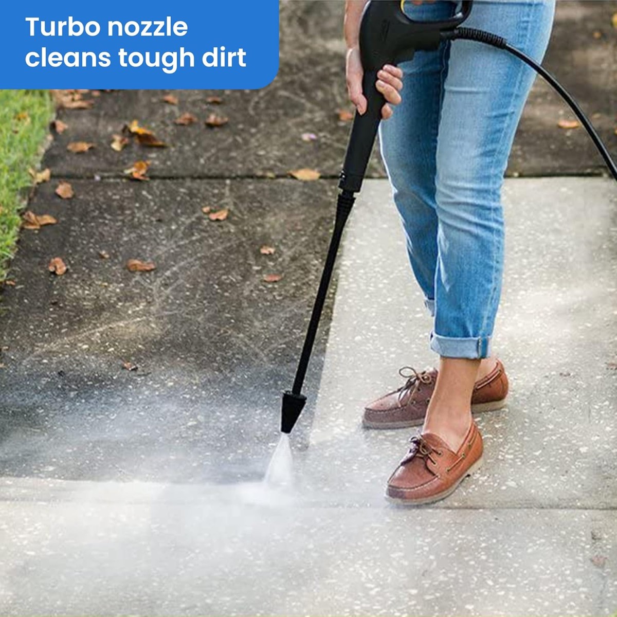 AGARO Grand High Pressure Washer, 1500 Watts, 110 Bars, 6.5L/Min Flow Rate, 5 Meters Outlet Hose,Upright Design with Wheel, for Car,Bike and Home Cleaning Purpose, Free Turbo Nozzle, Black and Orange AGARO Grand High Pressure Washer, 1500 Watts, 110 Bars, 6.5L/Min Flow Rate, 5 Meters Outlet Hose,Upright Design with Wheel, for Car,Bike and Home Cleaning Purpose, Free Turbo Nozzle, Black and Orange