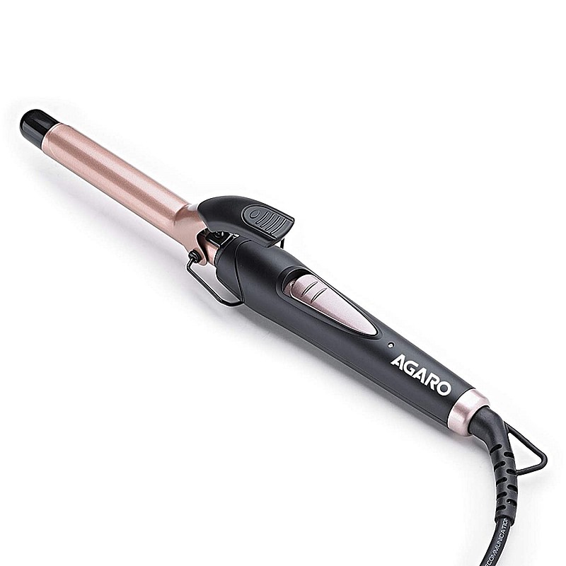 AGARO HC-6001 Hair Curler with 25mm Barrel (black)