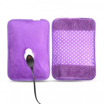 AGARO Hot Water Bag HB361, Heating Bag for Pain Relief & Muscle Stiffness. Electric Heating Pad, Heating Pouch, Hot Water Bottle Bag, Soft Fabric, Fast Heating, Leak Proof