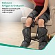 AGARO Magma Air Compression Leg Massager with Handheld Controller, 3 Massage Mode and Intensity for feet, Calf and Thigh, Corded Electric, Black