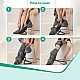 AGARO Magma Air Compression Leg Massager with Handheld Controller, 3 Massage Mode and Intensity for feet, Calf and Thigh, Corded Electric, Black