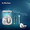 AGARO Max Tabletop Dental Flosser for teeth with 2 Cleaning Modes & 10 Pressure Settings, 600ml Watertank, Oral Flosser, Oral Irrigator