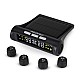 AGARO Primo Tyre Pressure Monitoring System, External USB/Solar TPMS (Car Tyre Pressure Monitoring System) Suitable for All Car with 4 Tires Sensors PSI & Temperature Display (External Sensors)