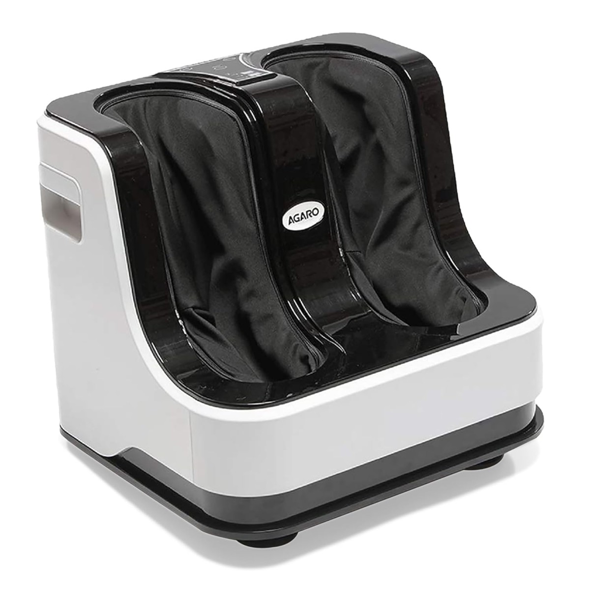 AGARO Relaxing Foot & Calf Massager Machine with Rolling & Kneading Functions for Muscle Relaxation & Improving Blood Circulation, Suitable Home Usage (White).