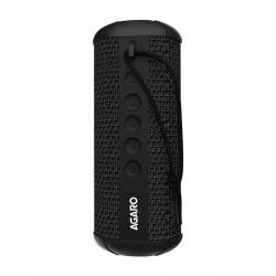 Agaro Reloaded Waterproof Portable Bluetooth Speaker with Mic & Extra Bass Black